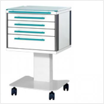 Fahrbarer Geräte - Schrank