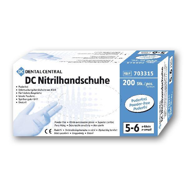 Nitrilhandschuhe DC, Gr. XS, 200 St., puderfrei